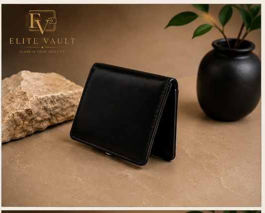 Mens RFID Blocking Soft Smooth Genuine Leather Wallet